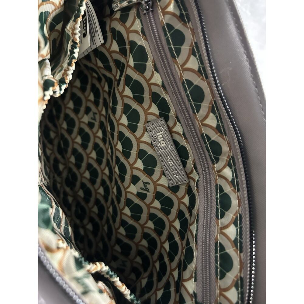 Lug Dazzle SE Crossbody Purse NWT Metallic Silver Color - Picture 8 of 8